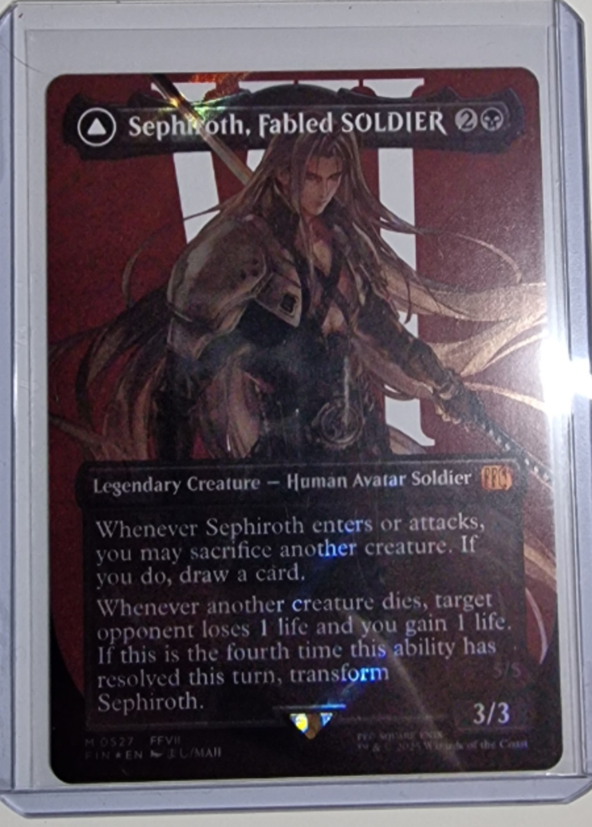 Sephiroth Fabled Soldier